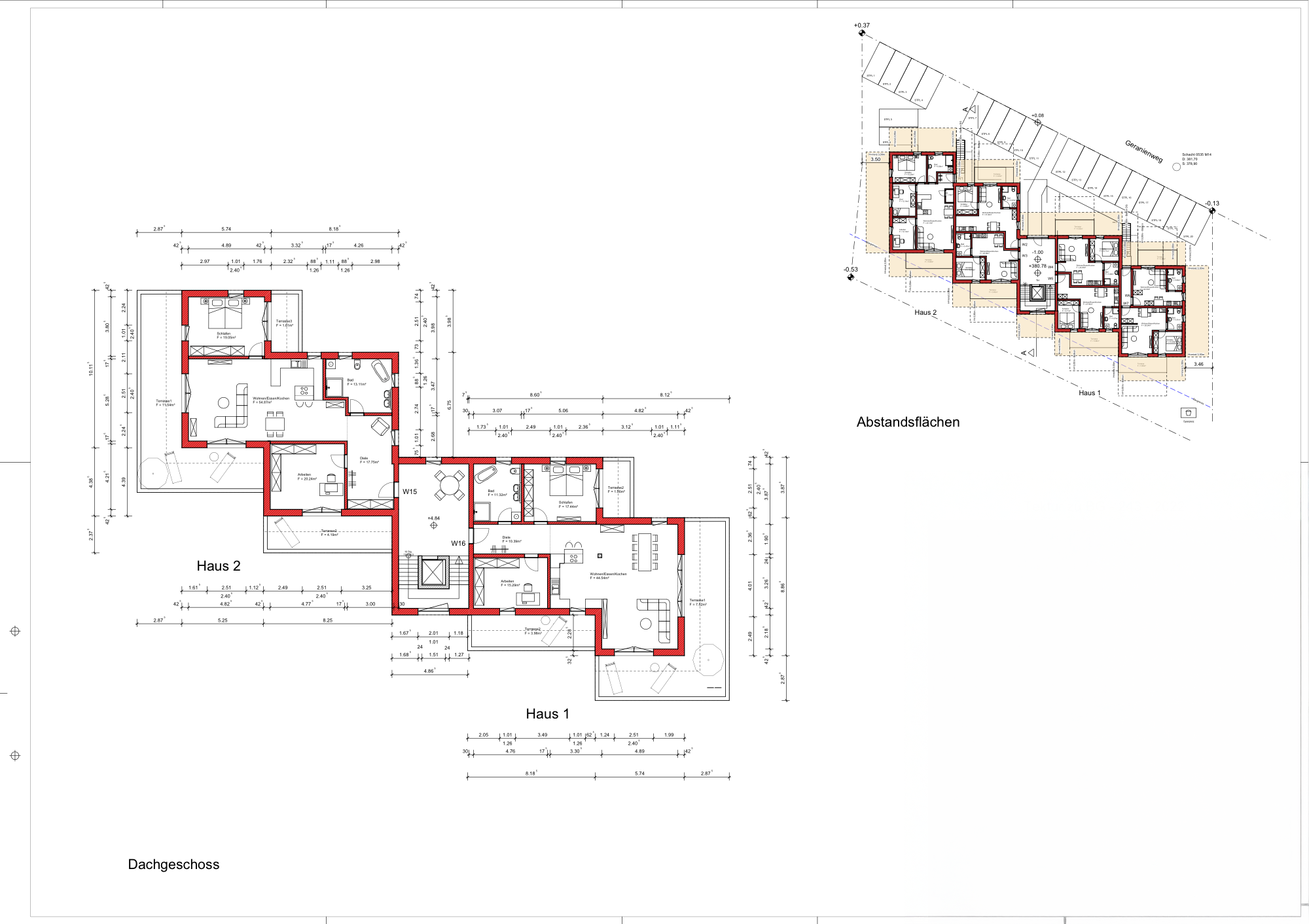 Grundriss Dachgeschoss
