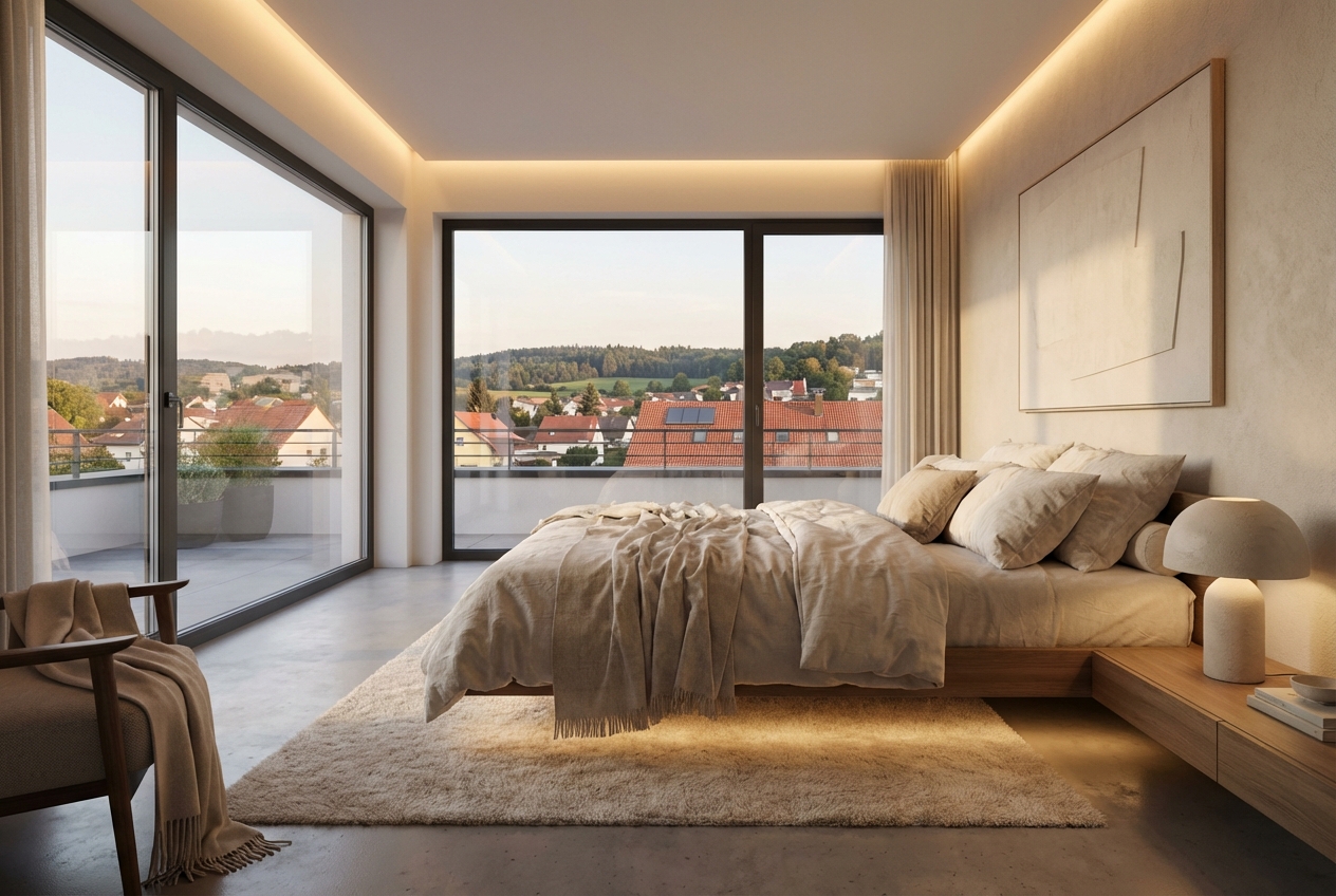 Penthouse Schlafzimmer